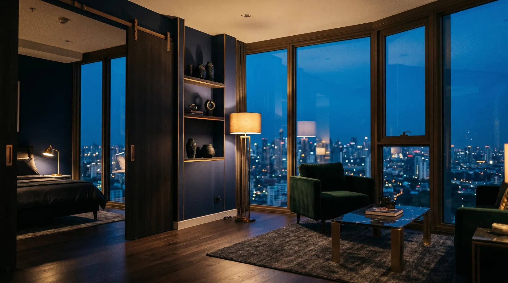One-bedroom residence